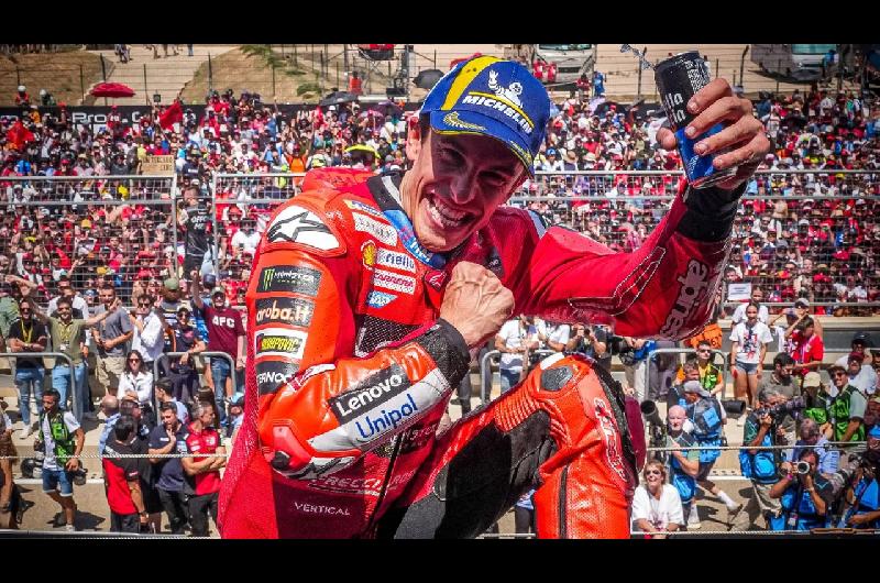 Marc Maacuterquez se impuso con autoridad en el GP de Aragoacuten y amplioacute su liderazgo en MotoGP