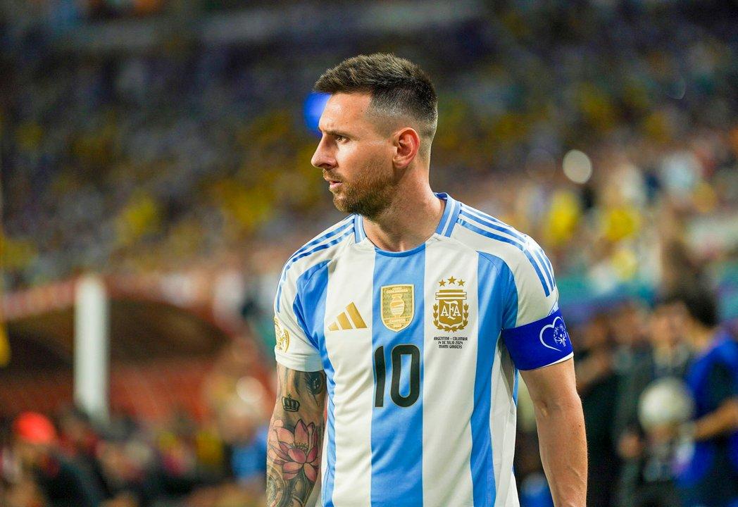 Juega Messi- el 11 titular de la Seleccioacuten argentina para recibir a Colombia