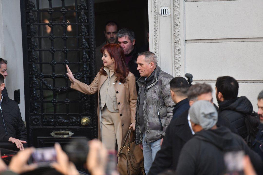Con la expectativa del fallo de la Corte Suprema Cristina Kirchner estaacute reunida con senadores del PJ 
