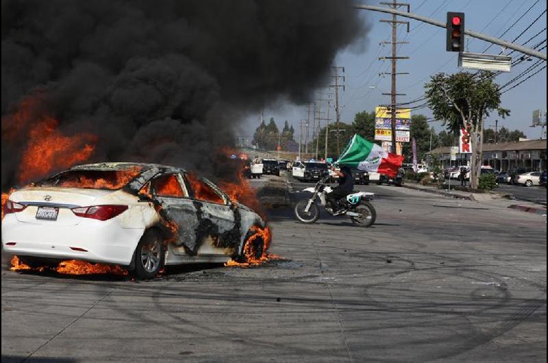 Guerra total por las protestas en Los Aacutengeles- Musk y Trump apuntan contra el gobernador de California
