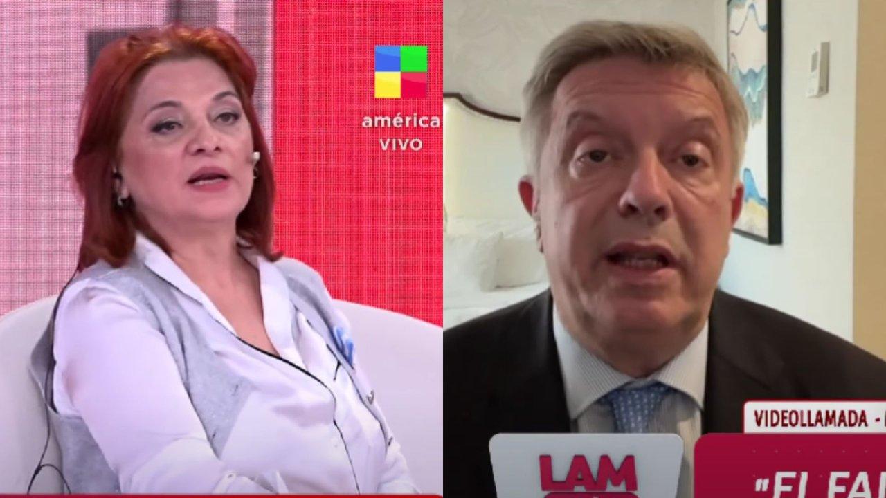 Duro cruce entre Marcela Feudale y Mauricio DacuteAlessandro por la condena a Cristina Kirchner