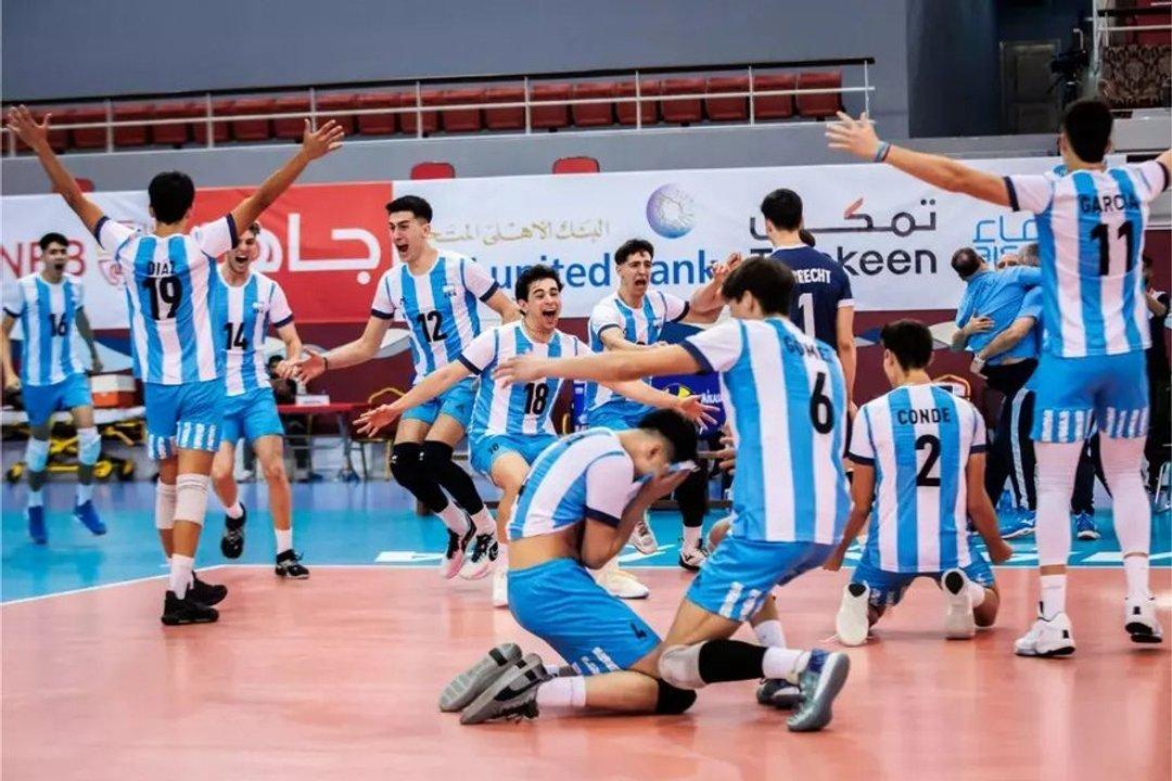 Voacuteley- Argentina consiguioacute un triunfo histoacuterico ante Francia en el debut en la VNL