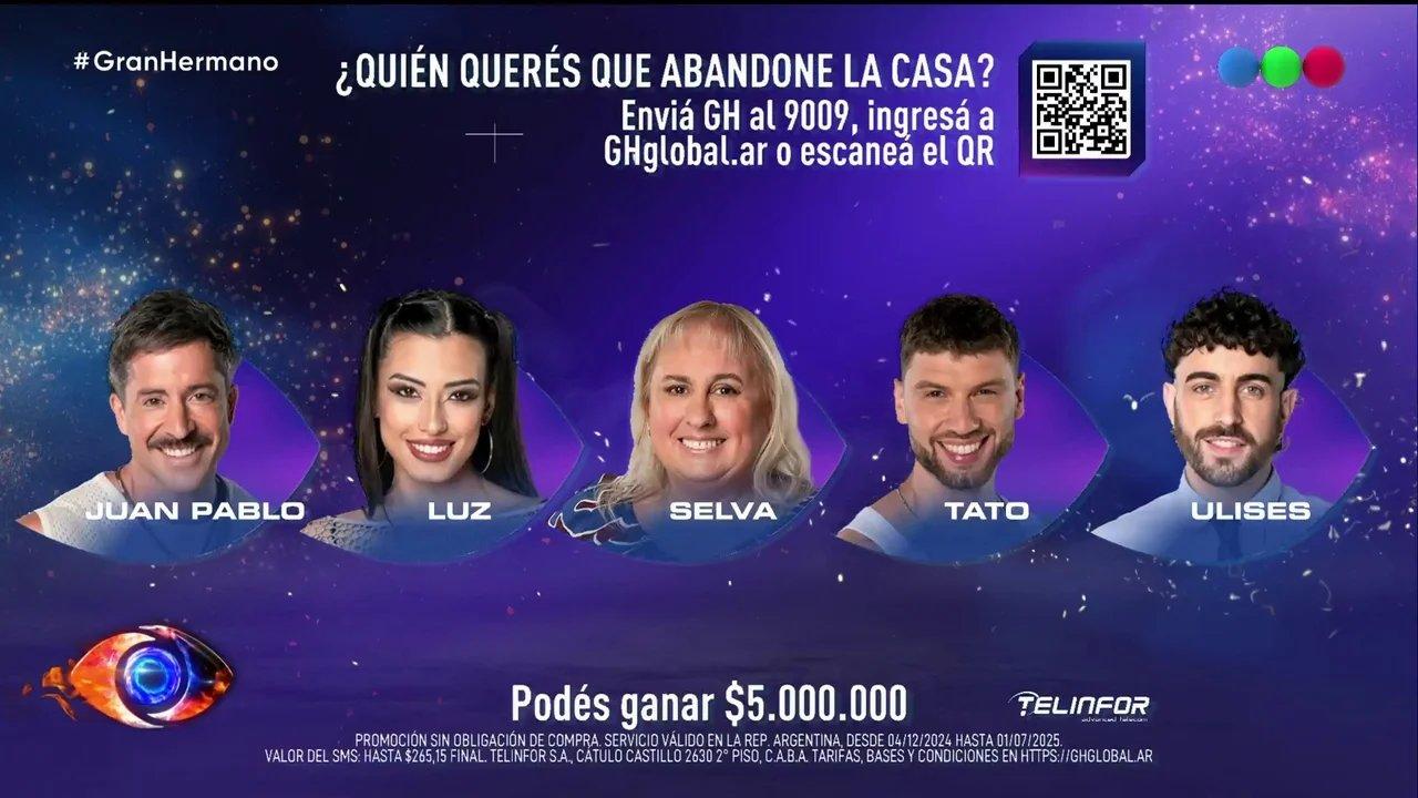 Nominados de Gran Hermano- coacutemo se vota gratis al que quereacutes que se vaya esta semana