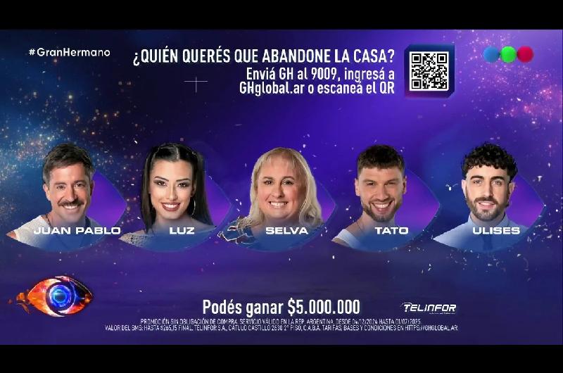 Nominados de Gran Hermano- coacutemo se vota gratis al que quereacutes que se vaya esta semana