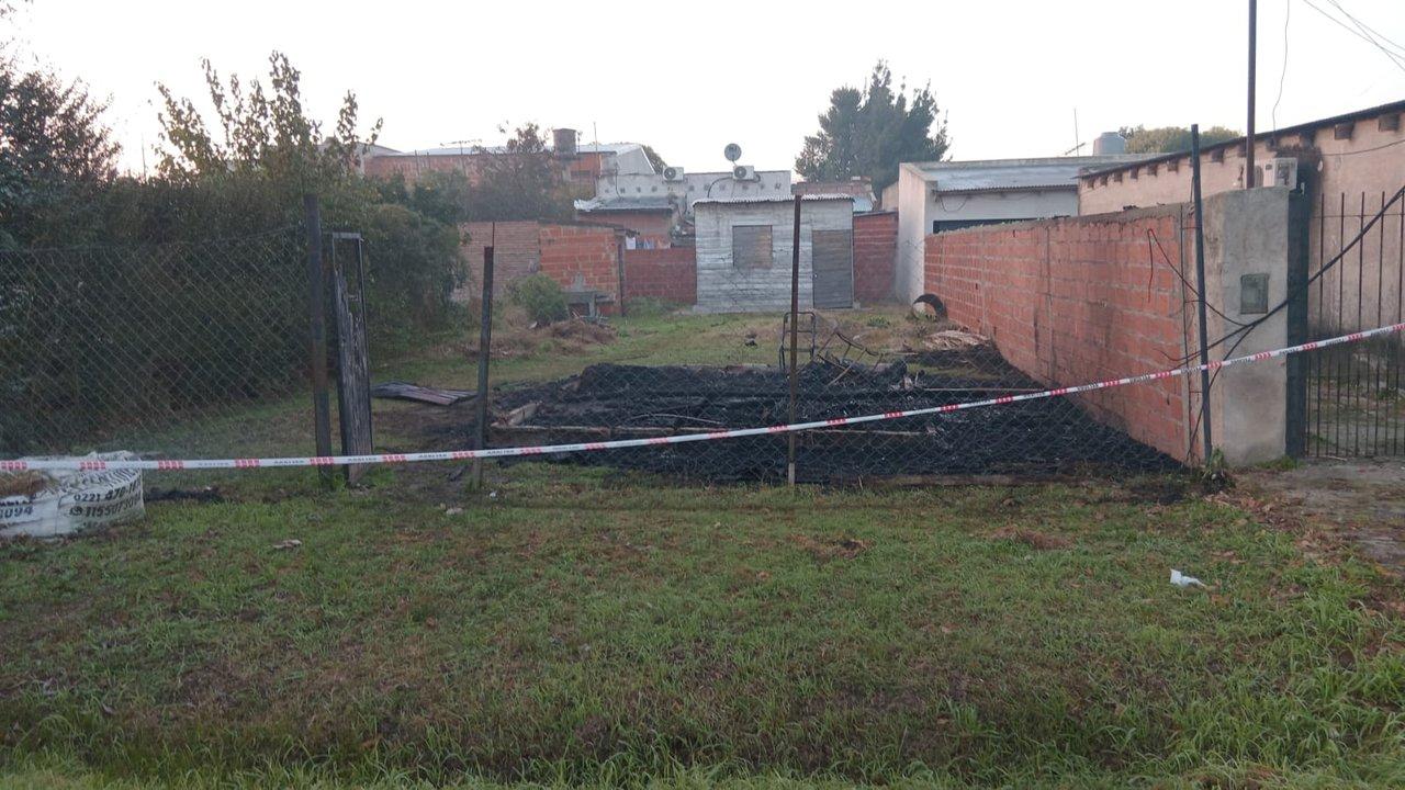 Traacutegico incendio en La Plata- fallecioacute un hombre de 63 antildeos tras sufrir graves quemaduras