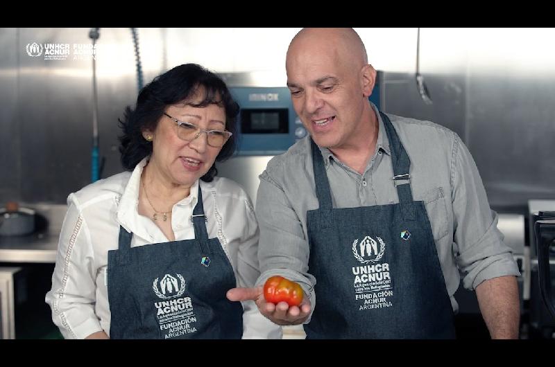 Refugiadas de Peruacute Venezuela Haitiacute y Armenia cocinaron platos tiacutepicos y contaron sus historias