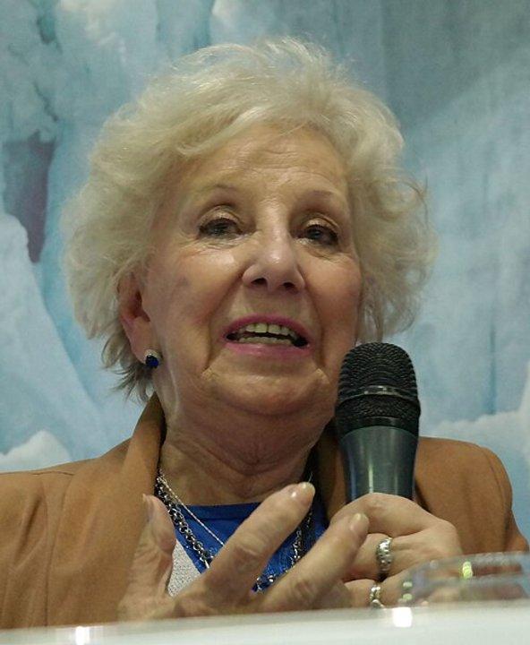 Estela de Carlotto- ldquoTengo miedo que muera gente por estar defendiendo a Cristinardquo