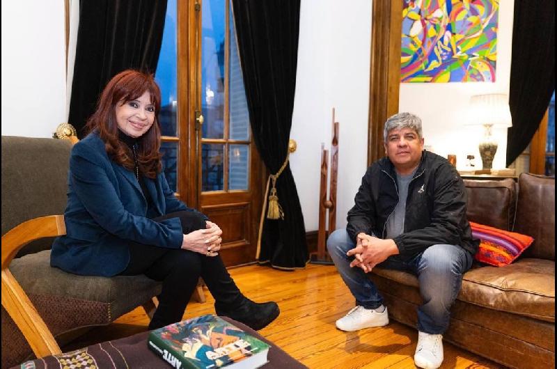 Pablo Moyano se reunioacute con Cristina Kirchner y pidioacute al peronismo ldquodejarse de joder con las diferenciasrdquo
