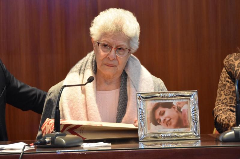 Mirta Cabana de Loacutepez recibioacute reconocimiento como personalidad destacada de Jujuy