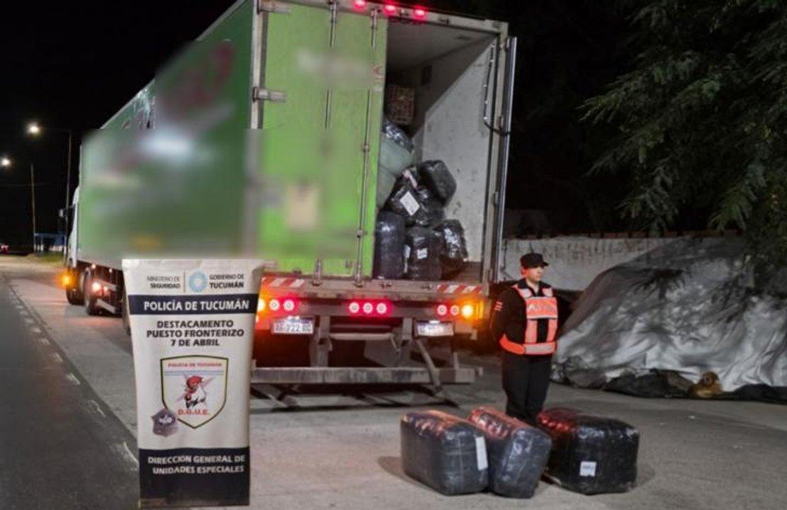 Incautaron hojas de coca y mercanciacutea contrabandeada en diferentes pasos fronterizos