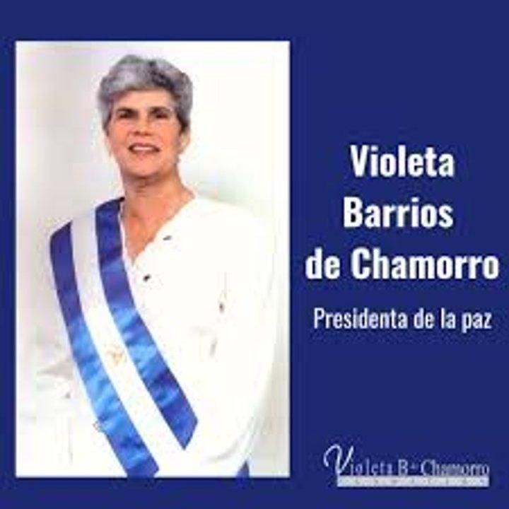 Murioacute la ex presidenta de Nicaragua Violeta Barrios de Chamorro a los 95 antildeos