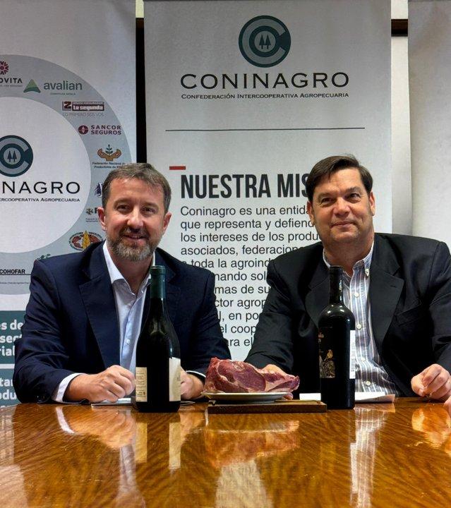 Productores de carne vacuna y de vinos unen fuerzas para promocionar ambos productos claves en el exterior