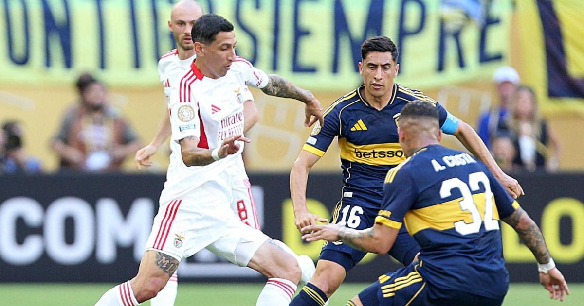 Boca debutoacute con un empate por 2-2 ante el Benfica