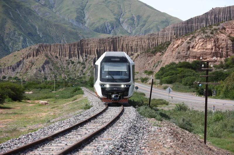 Evocaron el primer aniversario del Tren Solar de la Quebrada