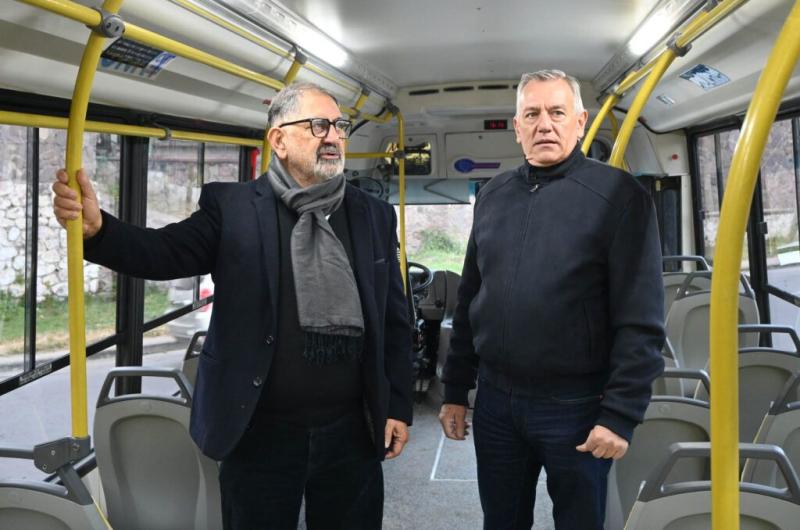 El intendente Jorge celebroacute la incorporacioacuten de nuevos colectivos 