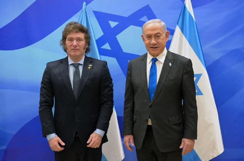 Milei se comunicoacute con Netanyahu para transmitirle su apoyo en pleno fuego cruzado con Iraacuten