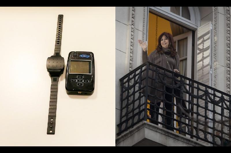 Cristina Kirchner con tobillera electroacutenica- la condicioacuten que le impuso la Justicia para la domiciliaria