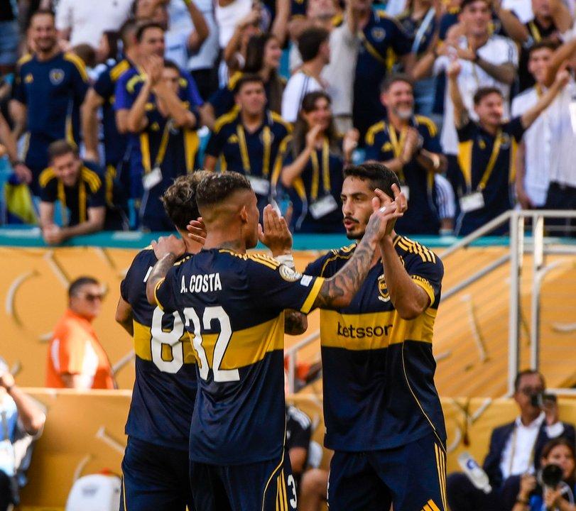 Boca uacutenico sudamericano en marcarle maacutes de un gol a equipos europeos en los uacuteltimos 25 antildeos