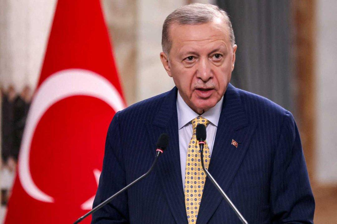 Erdogan afirmoacute que Turquiacutea estaacute en alerta y sigue muy de cerca los ataques terroristas de Israel contra Iraacutenrdquo