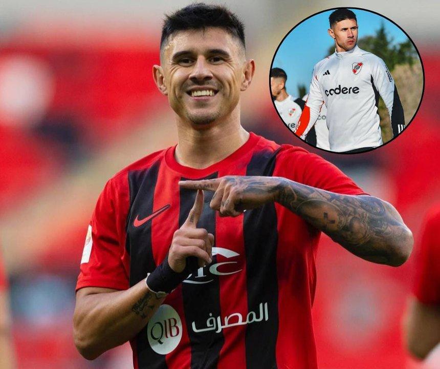 Tras la lesioacuten de Driussi River ya busca reemplazante- el 9 apuntado que divide a los hinchas