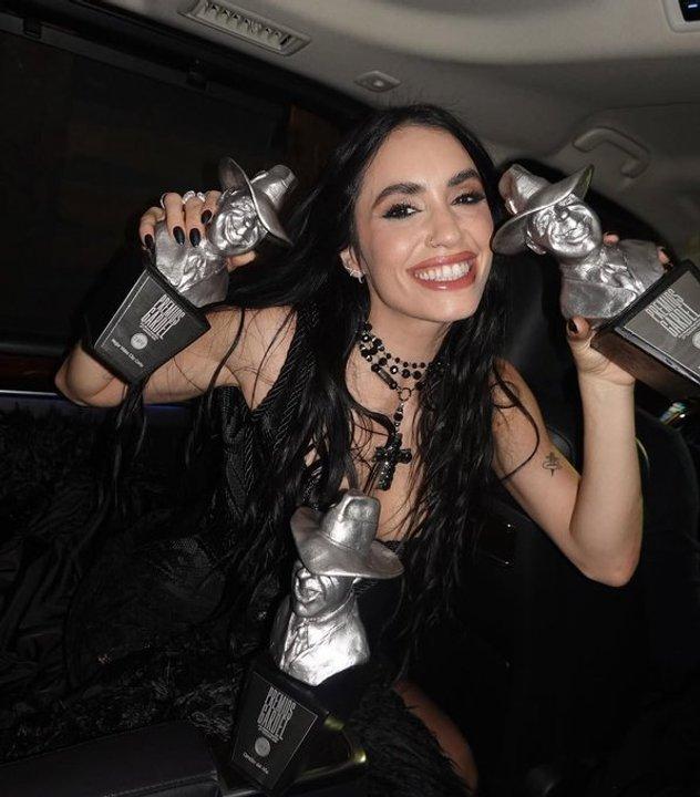 Lali Espoacutesito se convirtioacute en una de las artistas femeninas con maacutes Premios Gardel de la historia