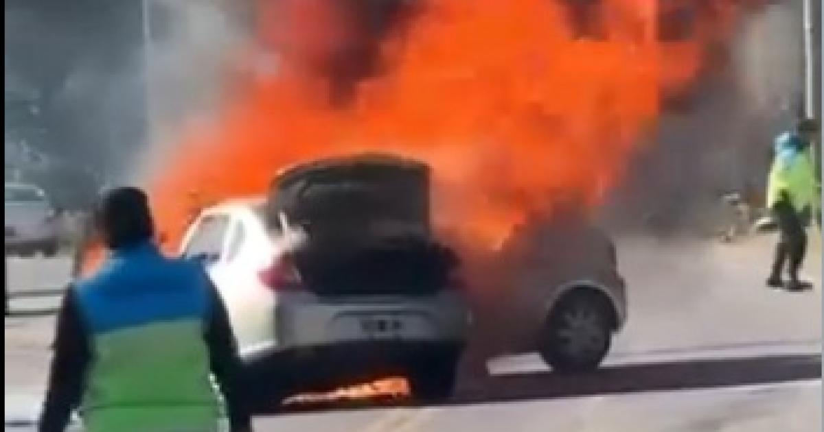 Traacutegico choque e incendio en la ruta 47 deja una mujer fallecida y varios heridos