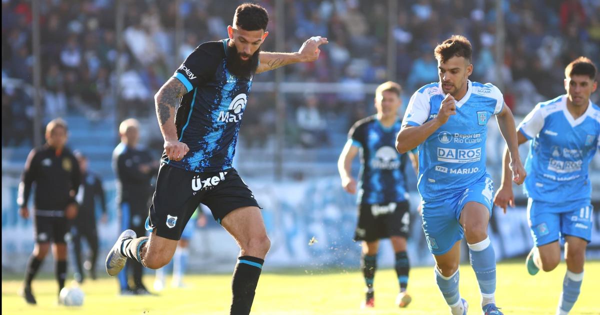 Gimnasia rescatoacute un empate agoacutenico y sigue mandando en la Zona B