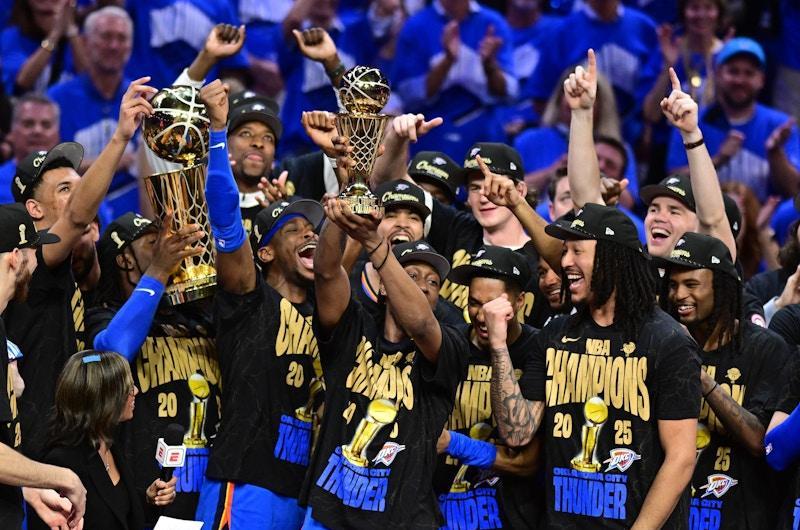 Oklahoma City Thunder se consagroacute campeoacuten de la NBA