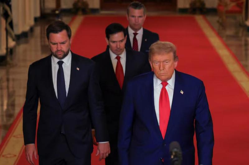 Donald Trump anuncioacute que Israel e Iraacuten acordaron un alto el fuego completo y total