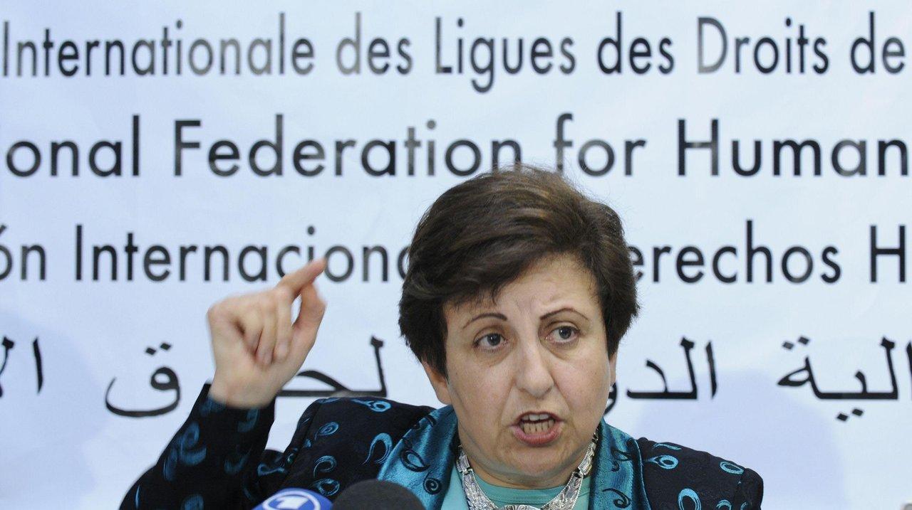 Shirin Ebadi Premio Nobel de la Paz 2003 avizora ldquoel fin del reacutegimen iraniacuterdquo