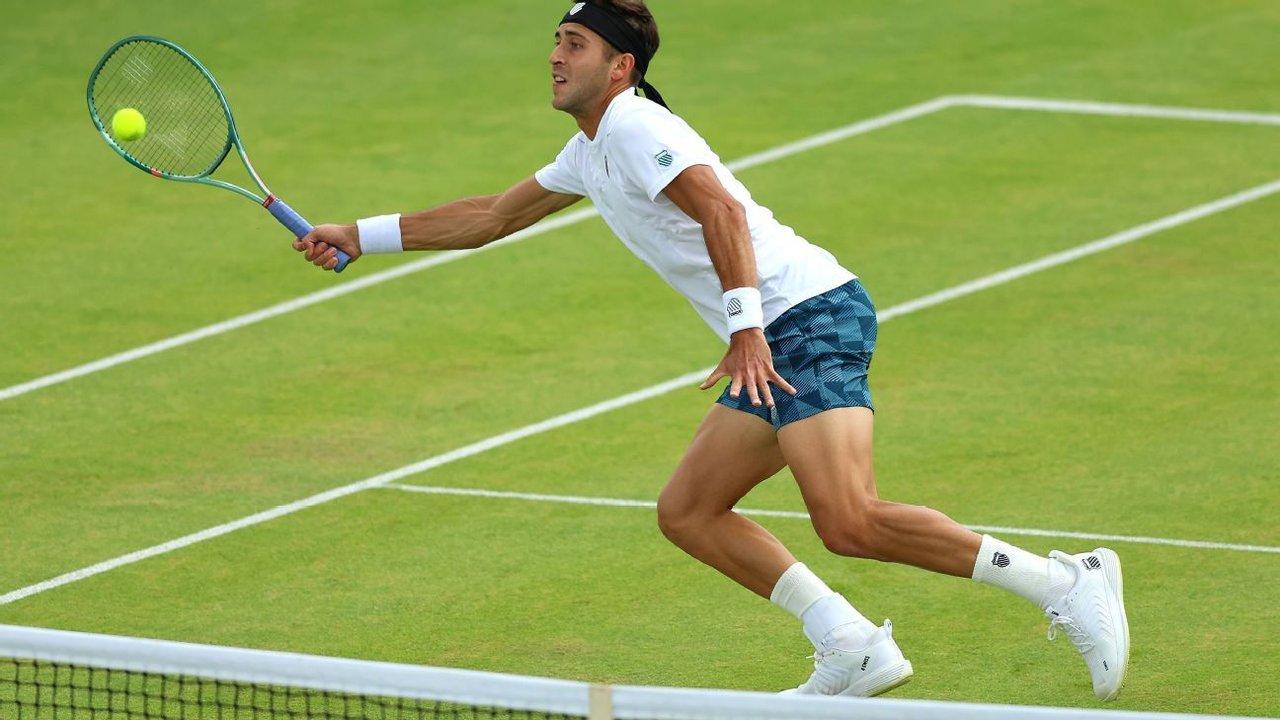 Etcheverry cayoacute ante Bautista Agut y se despide del ATP de Mallorca en el debut