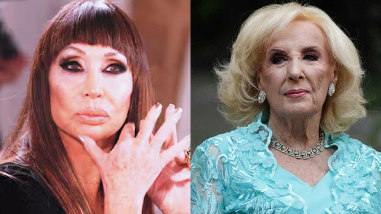 Seacute muchas cosas- Moria Casaacuten cruzoacute a Mirtha Legrand y aseguroacute que no iraacute a sus almuerzos