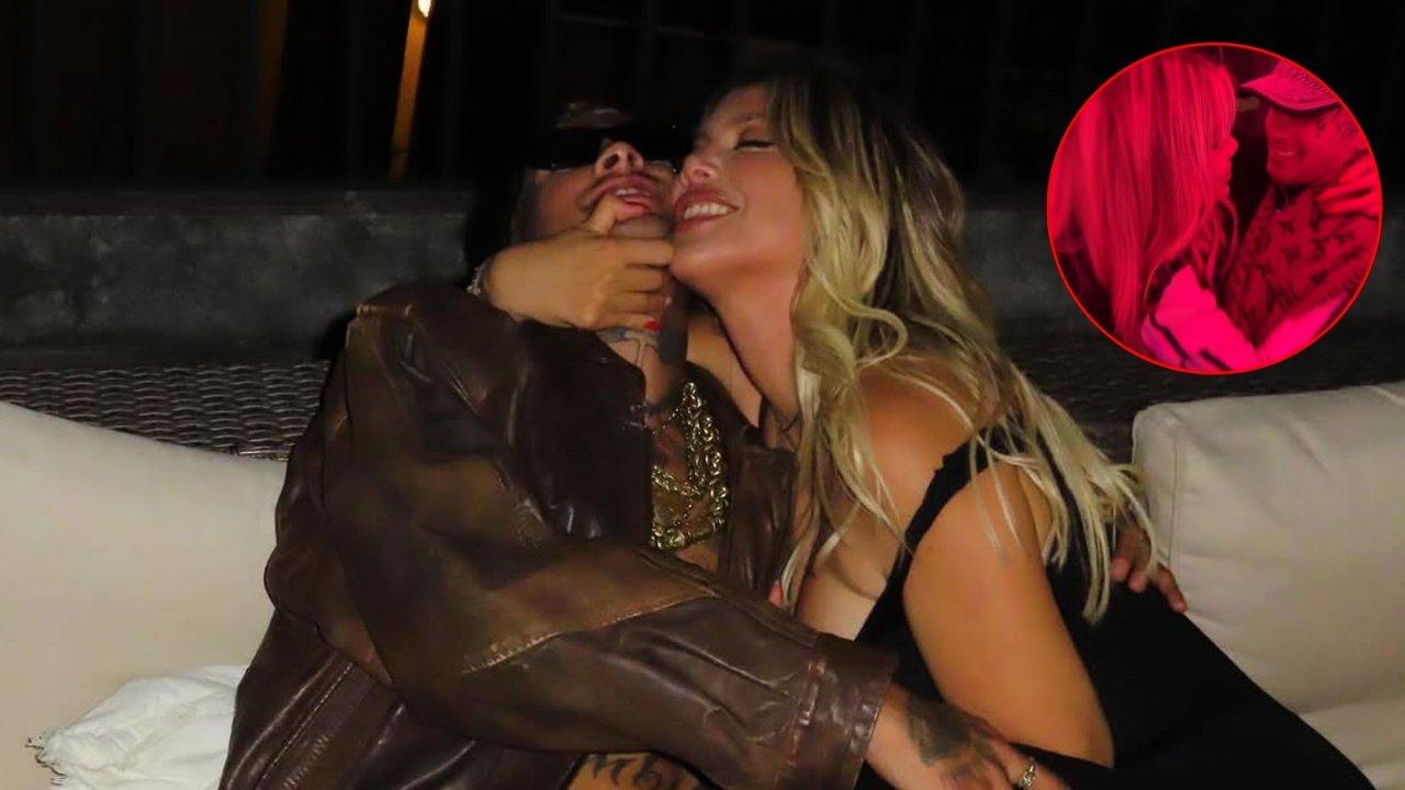 Se filtroacute un fogoso video de Wanda Nara y L-Gante- Donde hubo fuego