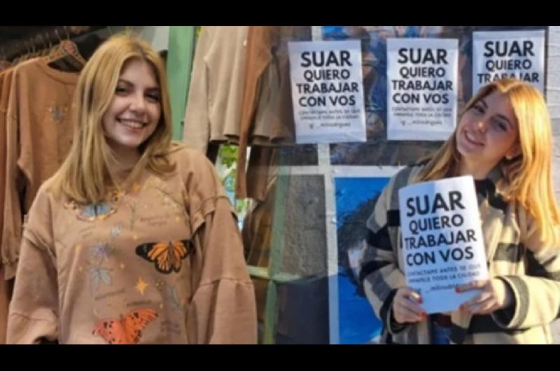 La fanaacutetica de Adriaacuten Suar que empapeloacute la ciudad y logroacute su objetivo