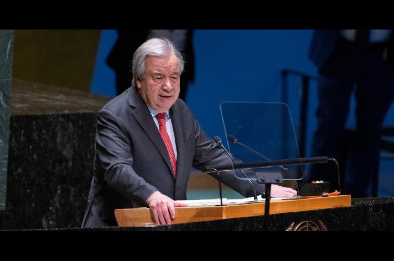 Fuerte criacutetica de Guterres- la Carta de la ONU no es un menuacute