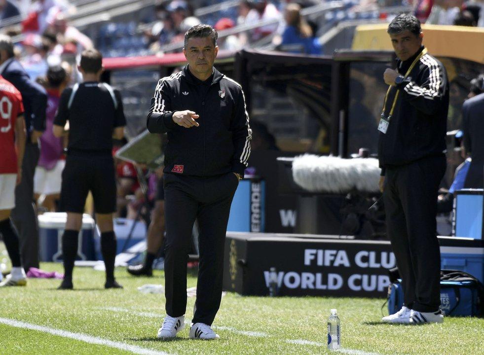 El diacutea despueacutes de la eliminacioacuten- la importante depuracioacuten que planeariacutea Gallardo en River