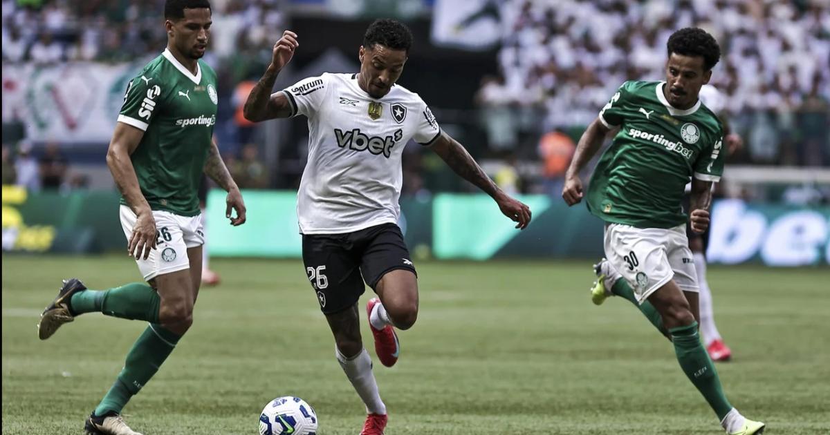 Duelo de brasileros entre el Palmeiras y el Botafogo