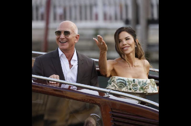 La boda del siglo- Jeff Bezos y Lauren Sanchez celebran su amor en Venecia a puro lujo