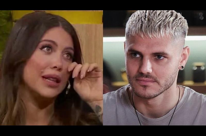 Escaacutendalo y llanto- el juez fue a la casa de Wanda Nara