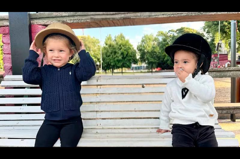 La inesperada amistad de las hijas de Pampita y Burlando- la tierna actividad que las unioacute