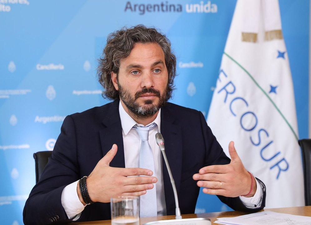 ldquoQueacute tipo pelotudordquo- Santiago Cafiero cuestionoacute a Milei por celebrar la declaracioacuten de la OEA 