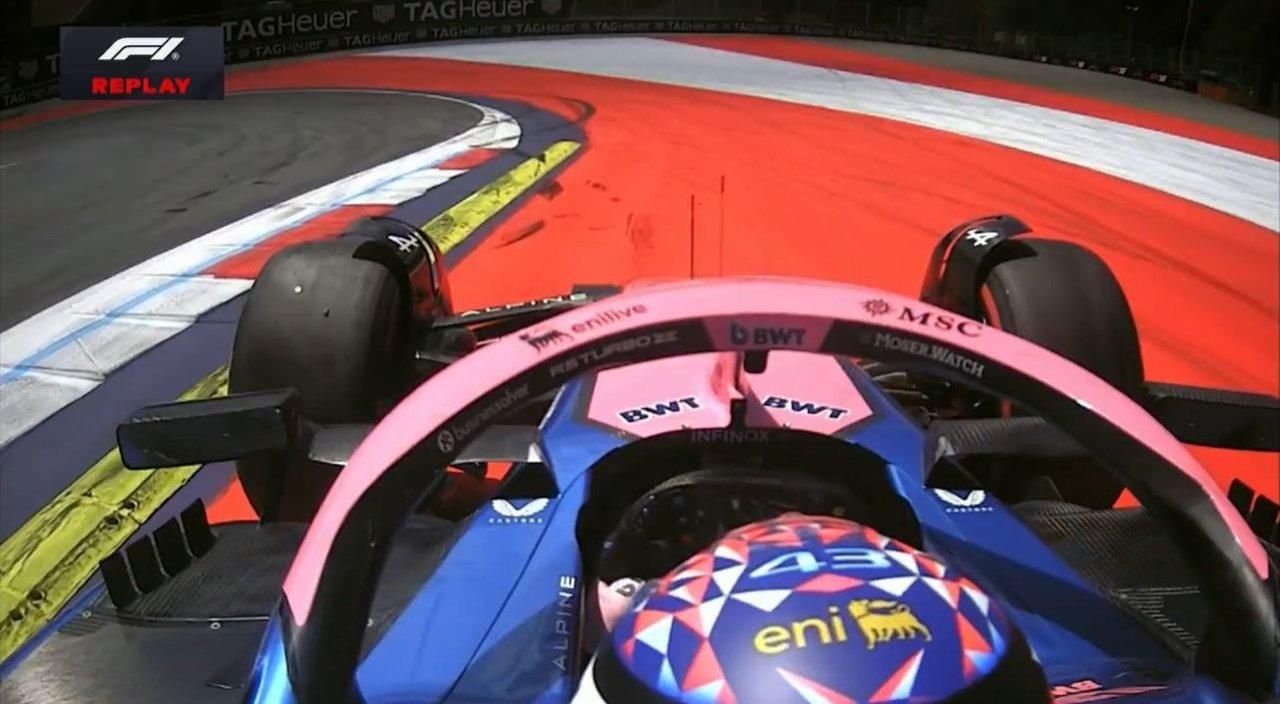 Video- el trompo de Colapinto que asustoacute a todos durante la praacutectica libre 3 del GP de Austria