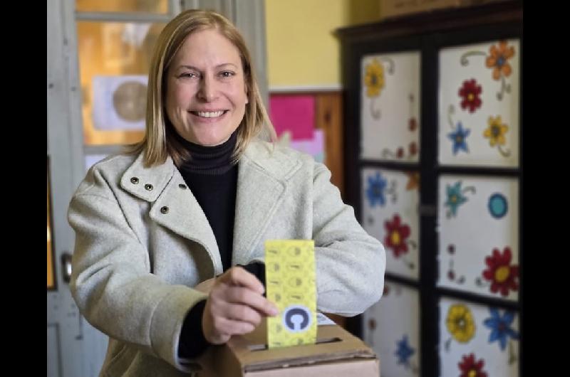 La vicegobernadora Gisela Scaglia dijo que hoy se elige el presente y el futuro de nuestras ciudades