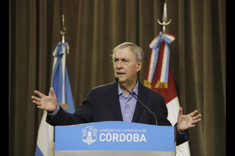A un diacutea de que venza el plazo de la baja de retenciones Juan Schiaretti pidioacute la eliminacioacuten por completo