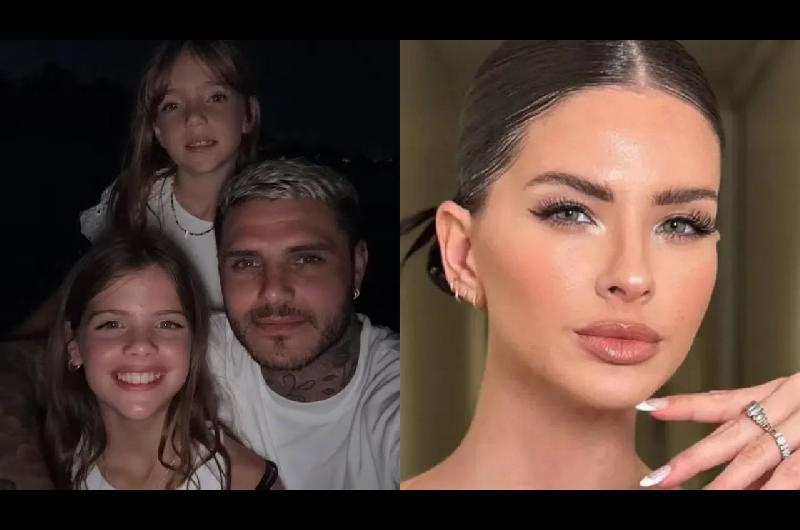 Revelaron queacute hizo la China Suaacuterez en la revinculacioacuten de Mauro Icardi con sus hijas