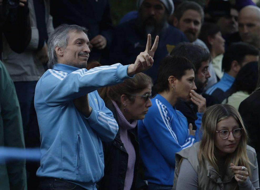 La tensa cumbre del PJ en San Vicente- Maacuteximo reuacutene a los aliados pero Kicillof vuelve a faltar