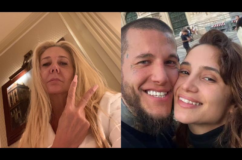 Se dijeron de todo- Mariana Nannis no estaacute feliz con la reconciliacioacuten de Melody Luz y Alex Caniggia