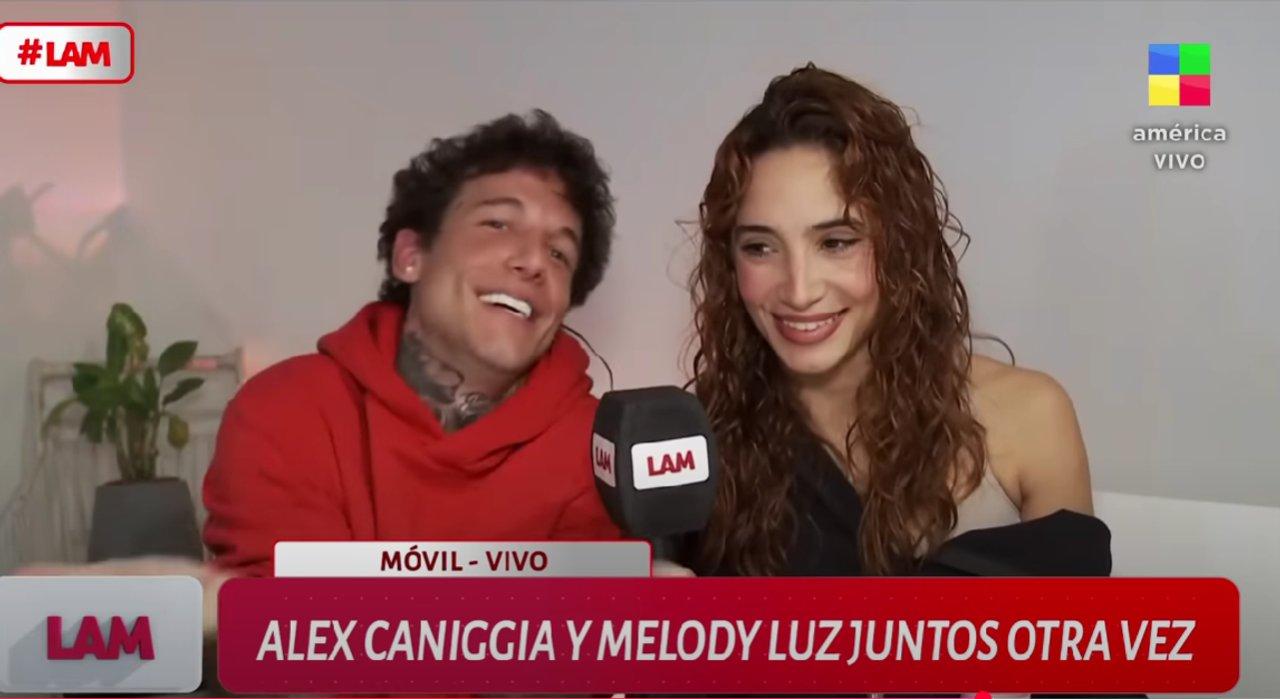 La extrantildea condicioacuten que le puso Melody Luz a Alex Caniggia para volver a estar en pareja