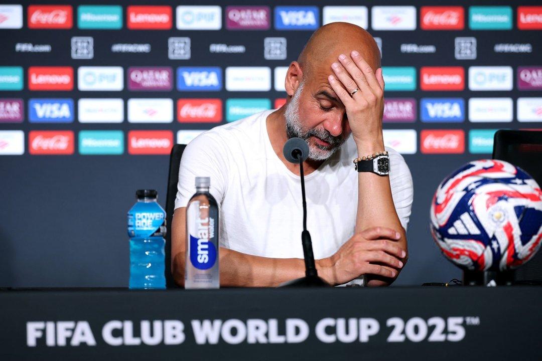 Guardiola tras la eliminacioacuten del City- ldquoSi esto fuera el Barccedila o el Madrid ya me habriacutean despedidordquo