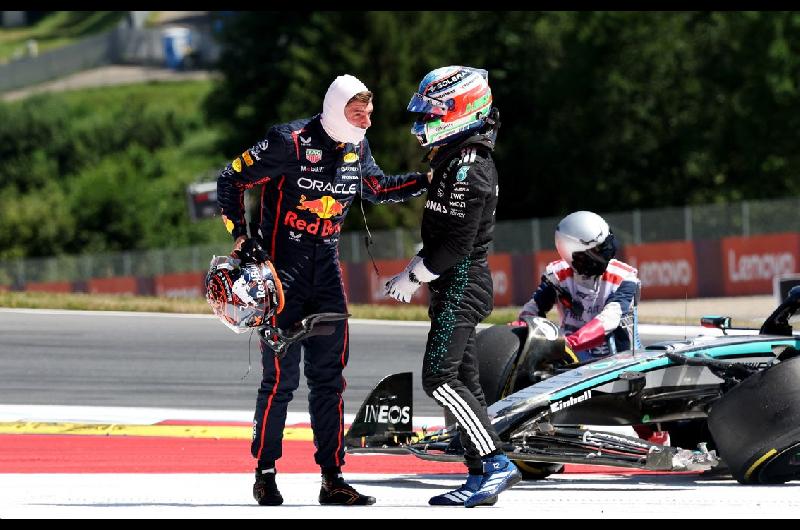 Antonelli fue sancionado tras chocar con Verstappen y la penalizacioacuten podriacutea beneficiar a Colapinto